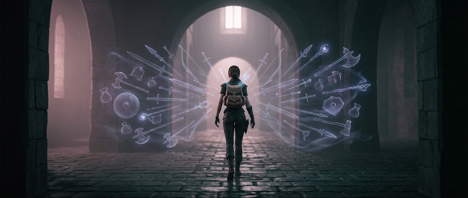 Your video-game backpack can hold an entire arsenal