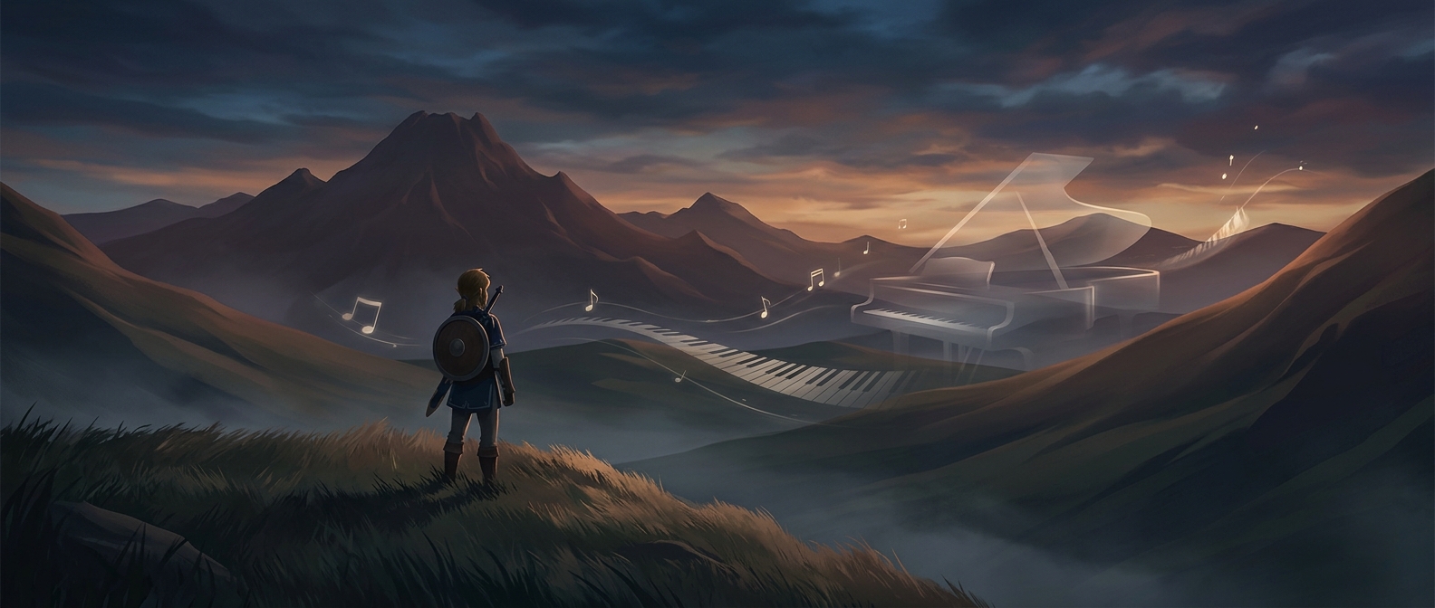 Почему в Breath of the Wild звучат одинокие ноты