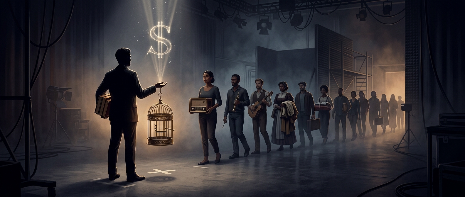 Why background actors bring tennis rackets to set