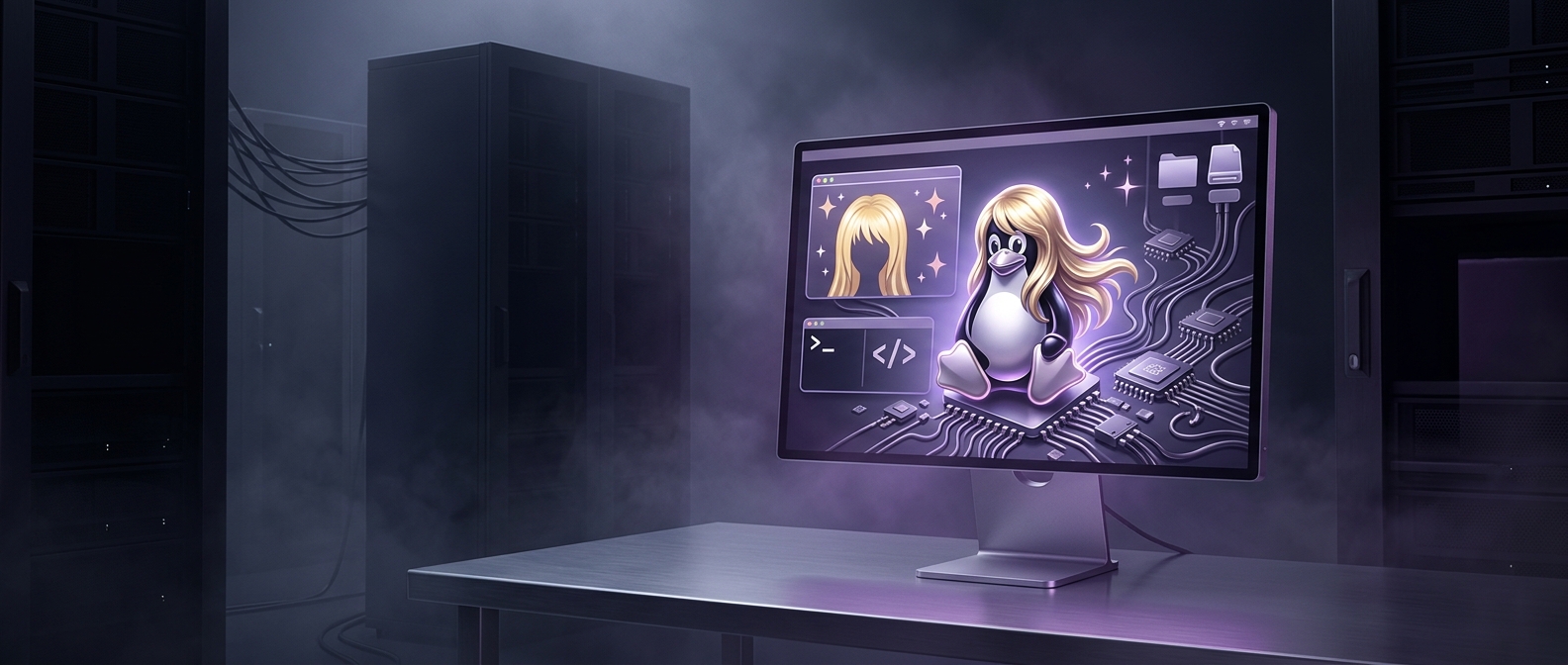 Существует Linux, посвящённый Ханне Монтане