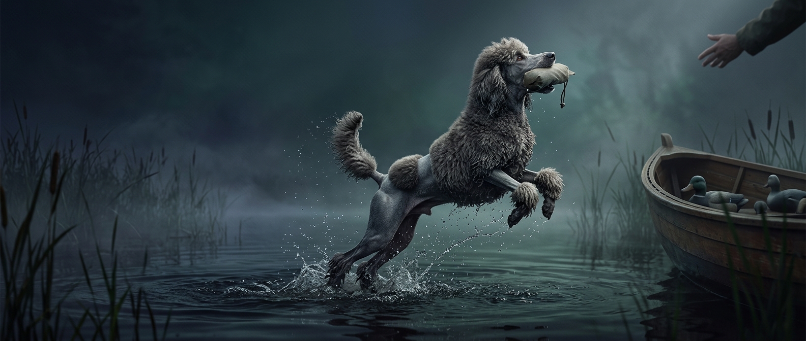 Why poodles have those strange haircuts