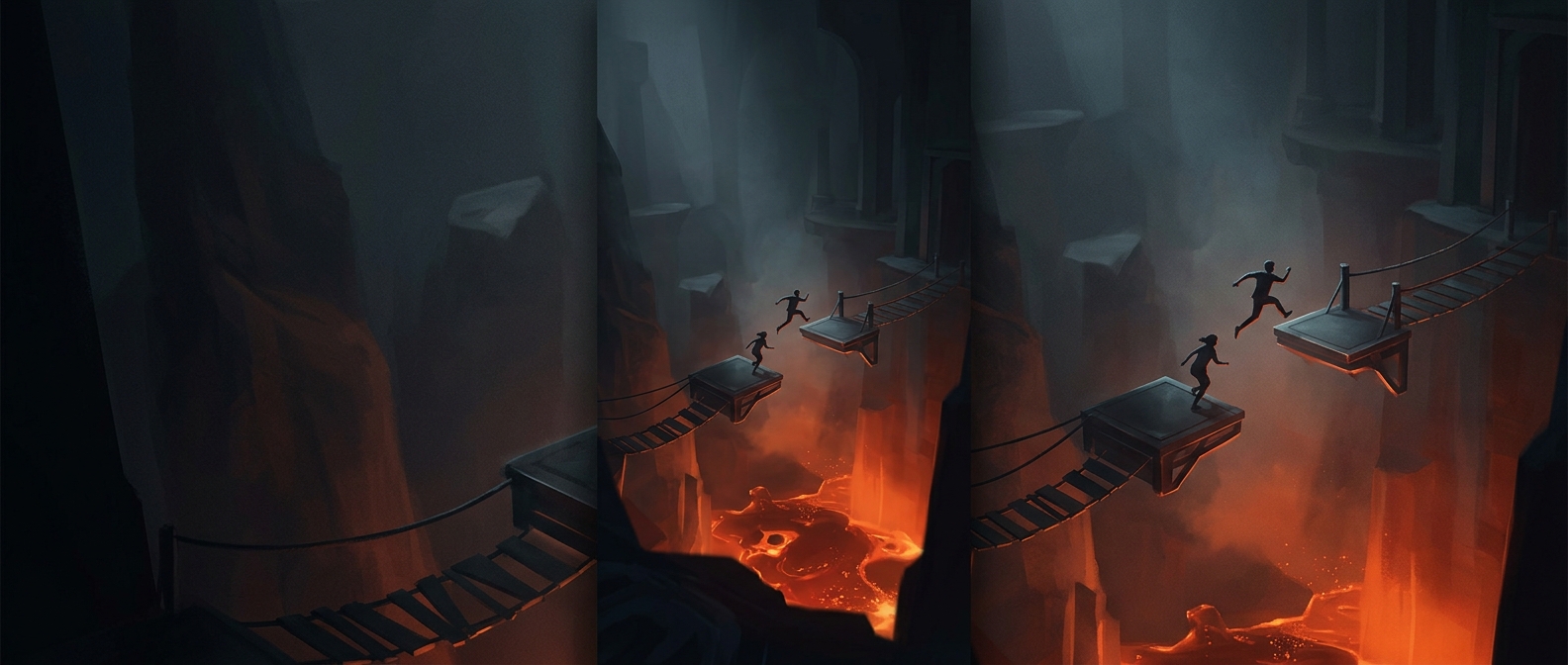 Why the floor-is-lava game feels so real