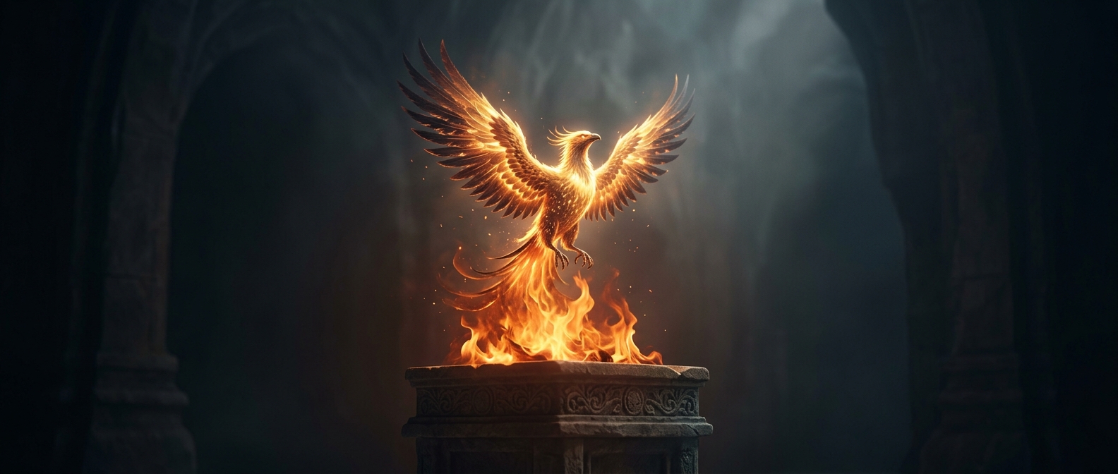 Компания Enix была названа в честь мифического феникса