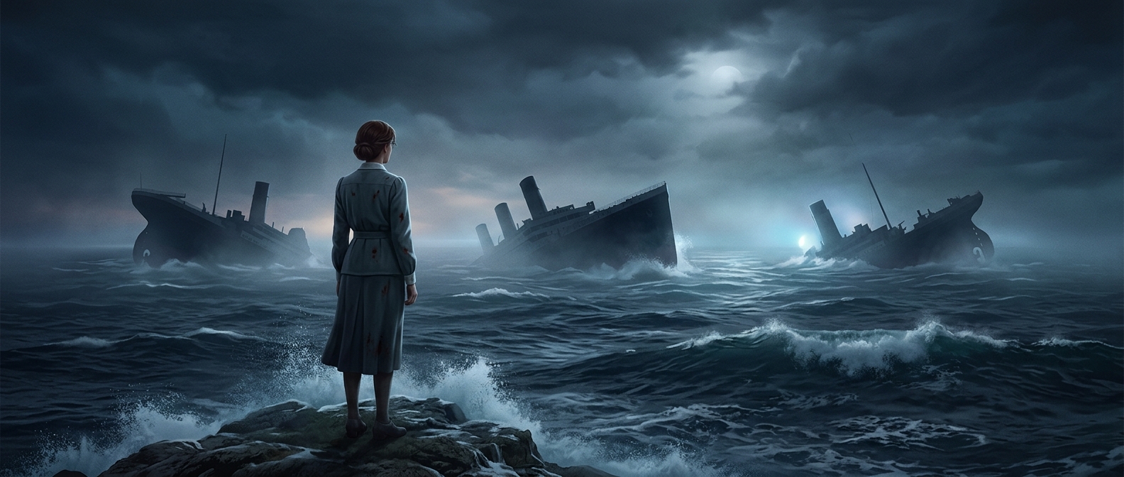 The woman who survived three famous shipwrecks