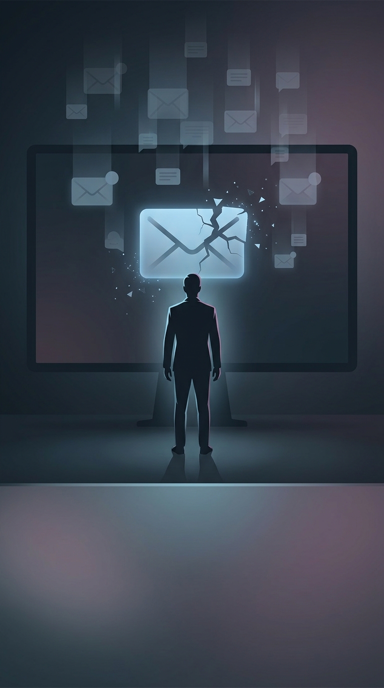 What surprising psychological phenomenon drops your chance of getting an email reply at work?