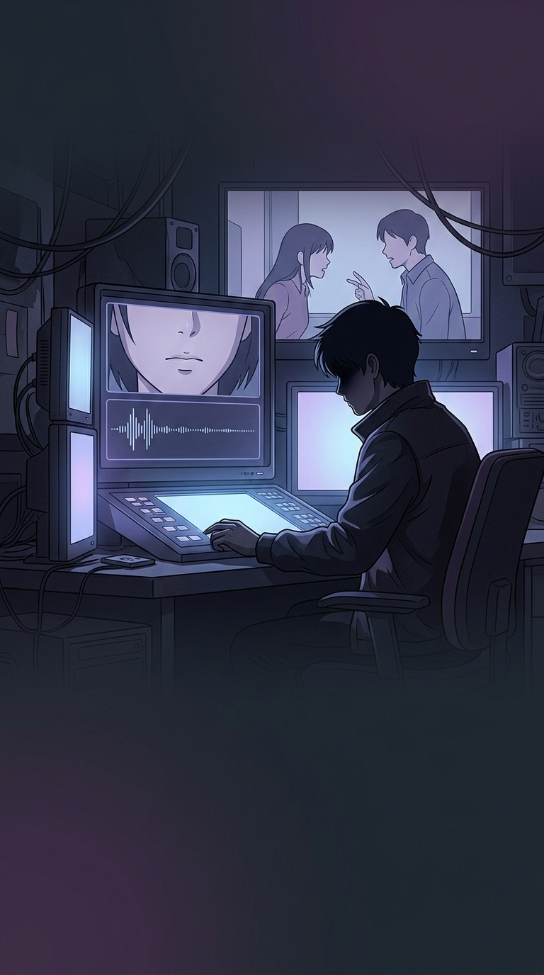What brilliant animation shortcut do anime studios rely on to save massive amounts of money during dialogue?