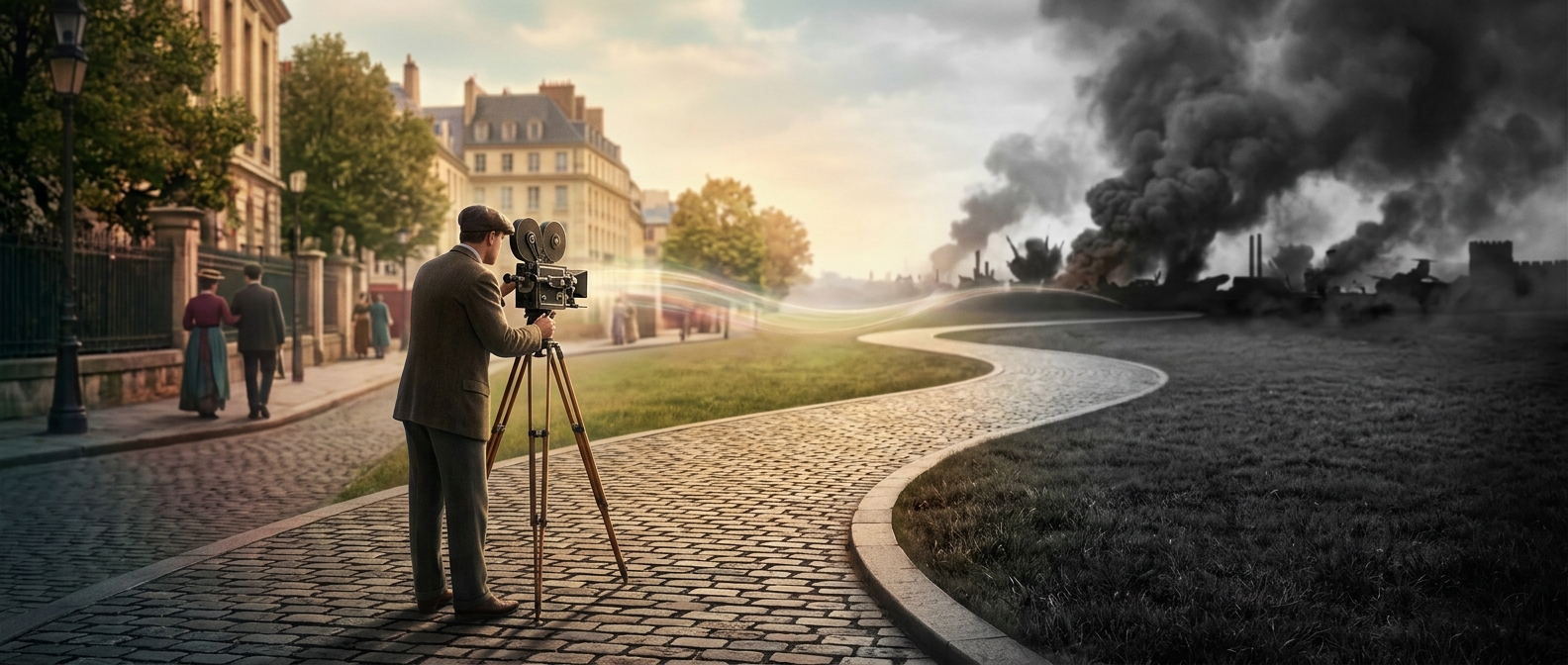 Color film was capturing moving images in 1901