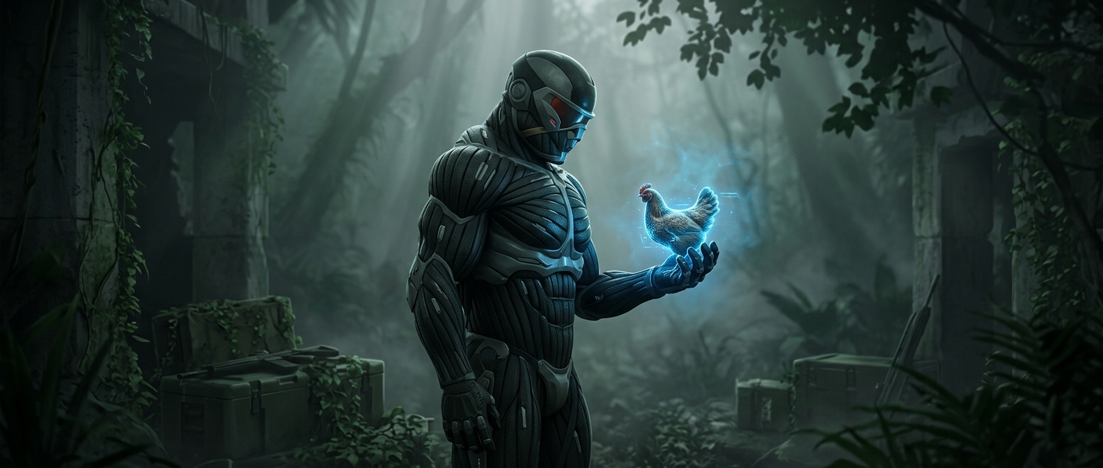 Pirated Crysis copies replace bullets with chickens