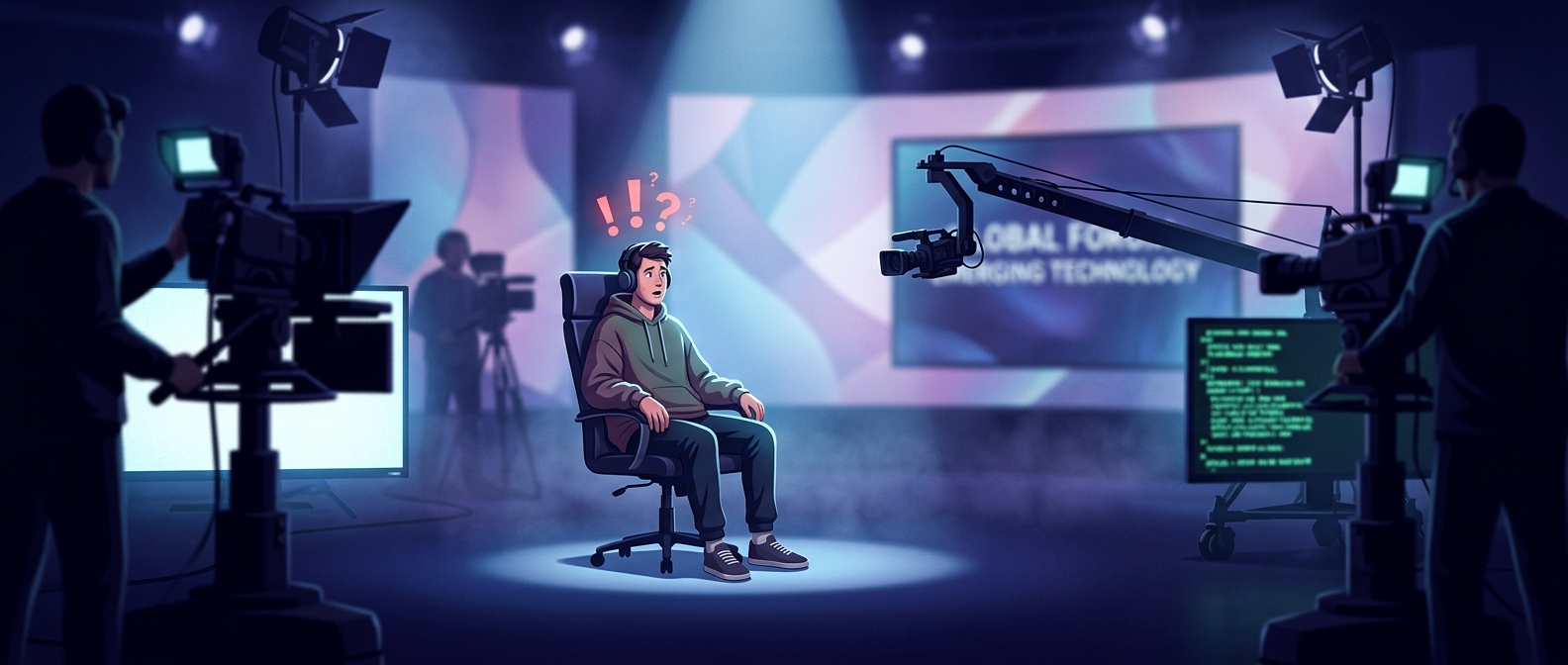 Посетителя BBC случайно приняли за телеэксперта