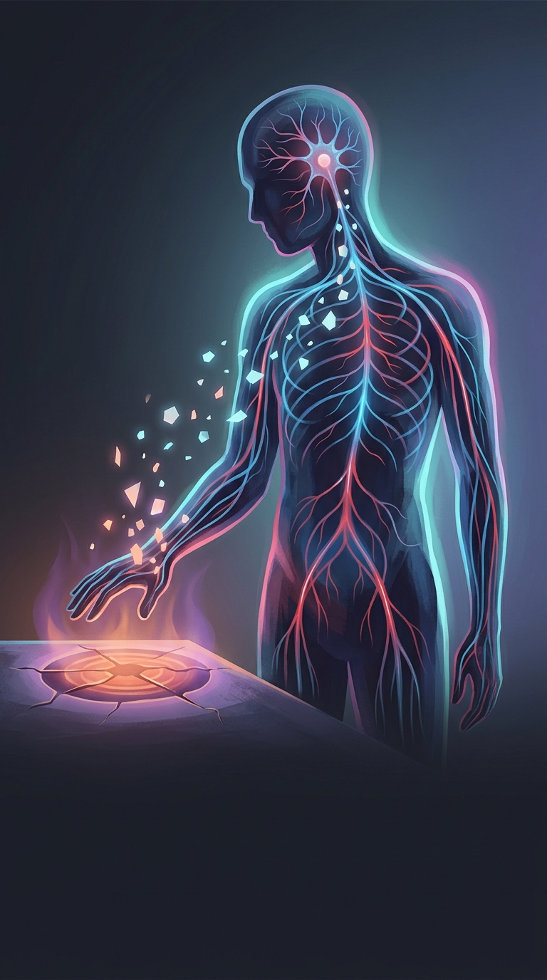 You just touched a burning hot stove. How does your body actually react so incredibly fast to pull your hand away?