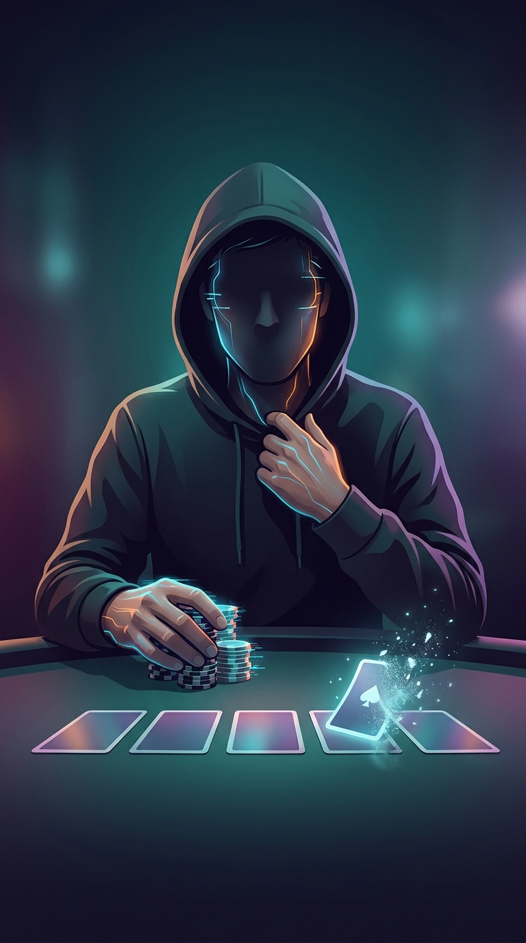 When playing competitive poker, amateurs often expose their massive bluffs through one highly specific involuntary action.