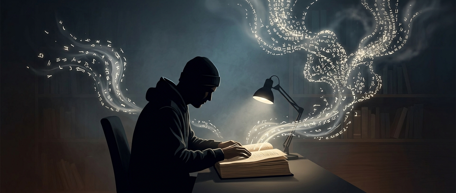 Why Eminem studied the dictionary