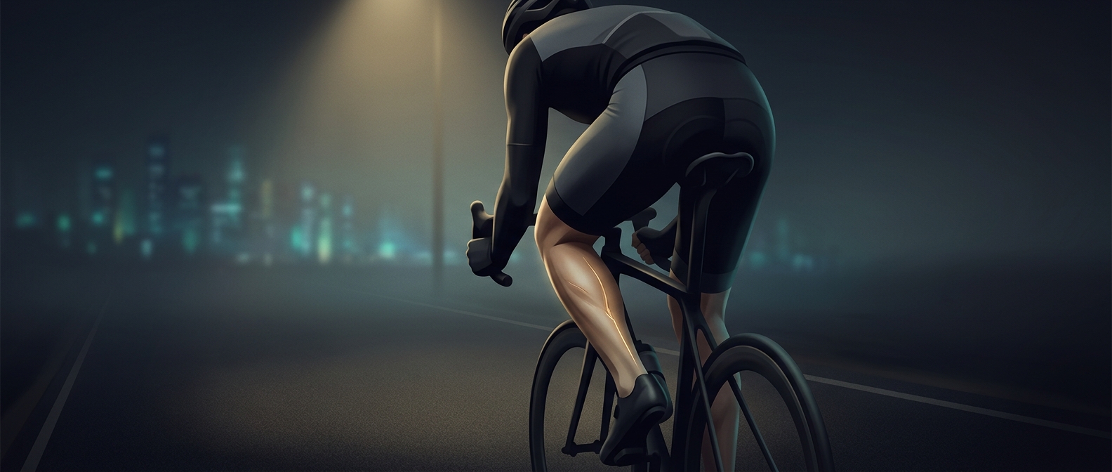Why cyclists shave their legs