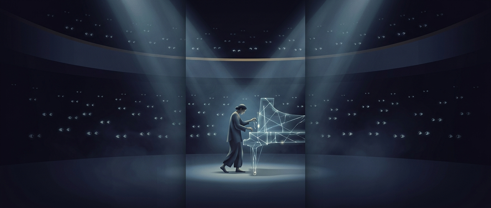Why an audience can make you forget how to think