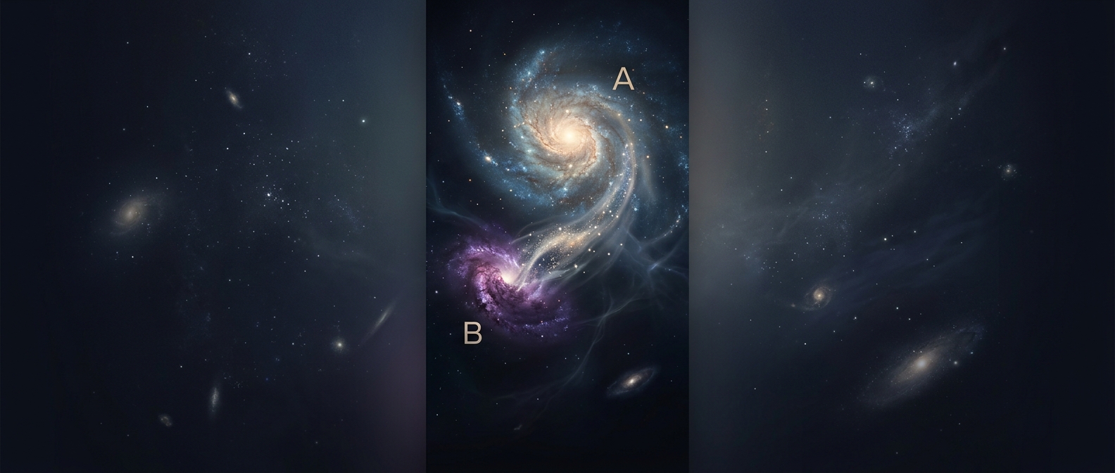 When galaxies collide, stars rarely hit each other