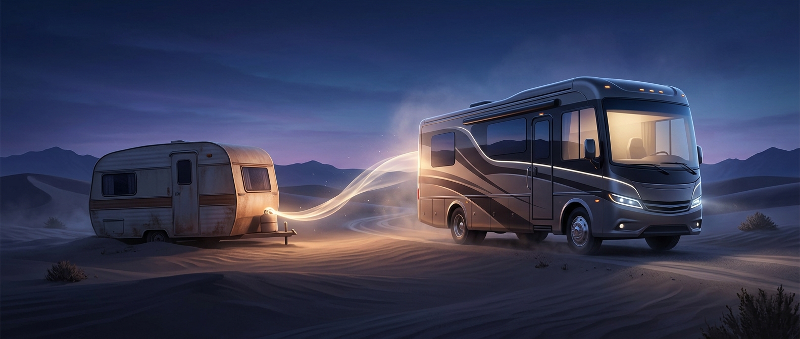 Recreational vehicles replaced trailers