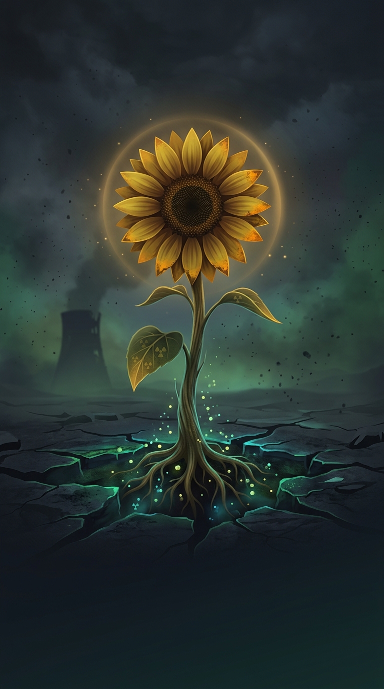Sunflowers possess a unique biological ability to absorb high concentrations of toxic heavy metals and radioactive isotopes from the soil without dying.