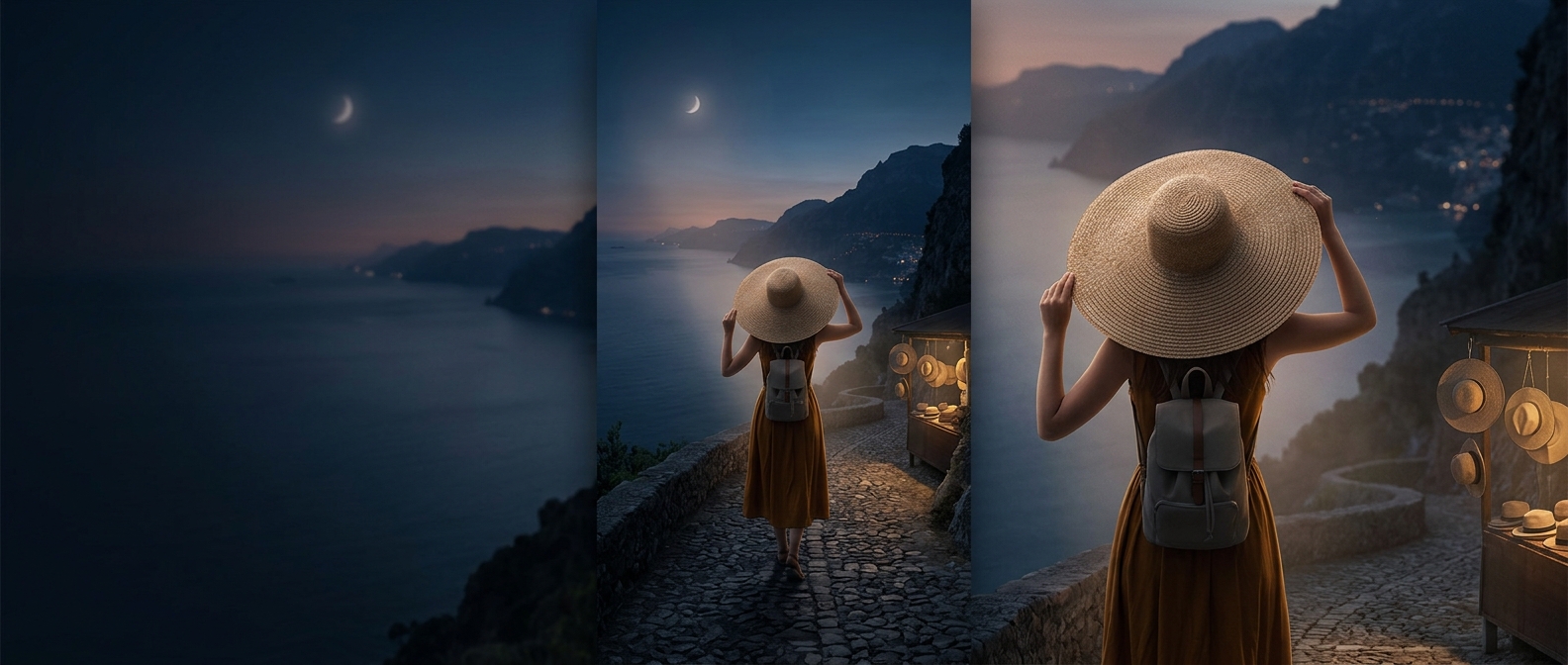 Buying an oversized straw hat is a rite of passage