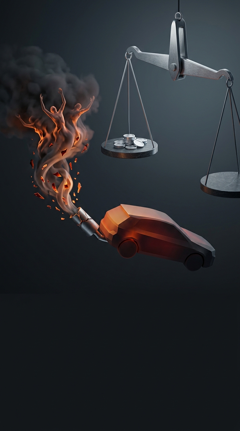 Ford Pinto engineers notoriously placed the fuel tank directly behind the rear axle in the 1970s, turning the highly popular compact car into an explosive death trap if it got rear-ended at a moderate speed.