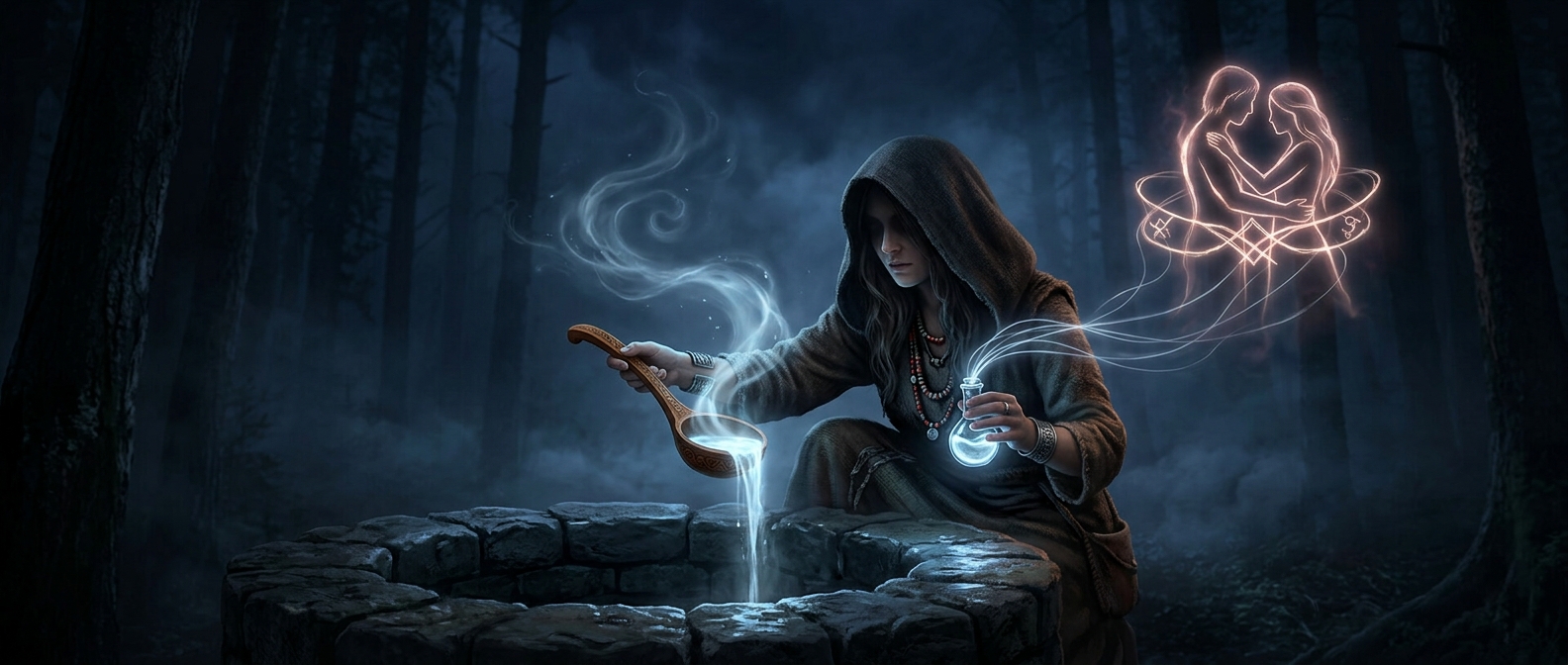 In Romanian Folklore, Witches Steal Moonlight From Wells to Brew Charms That Bind Lovers Forever