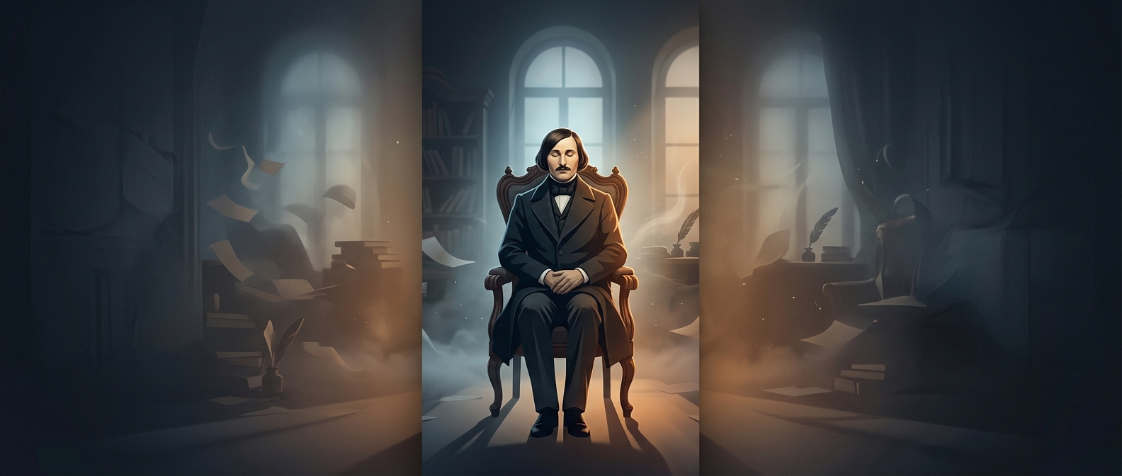 Why Nikolai Gogol slept sitting in a chair