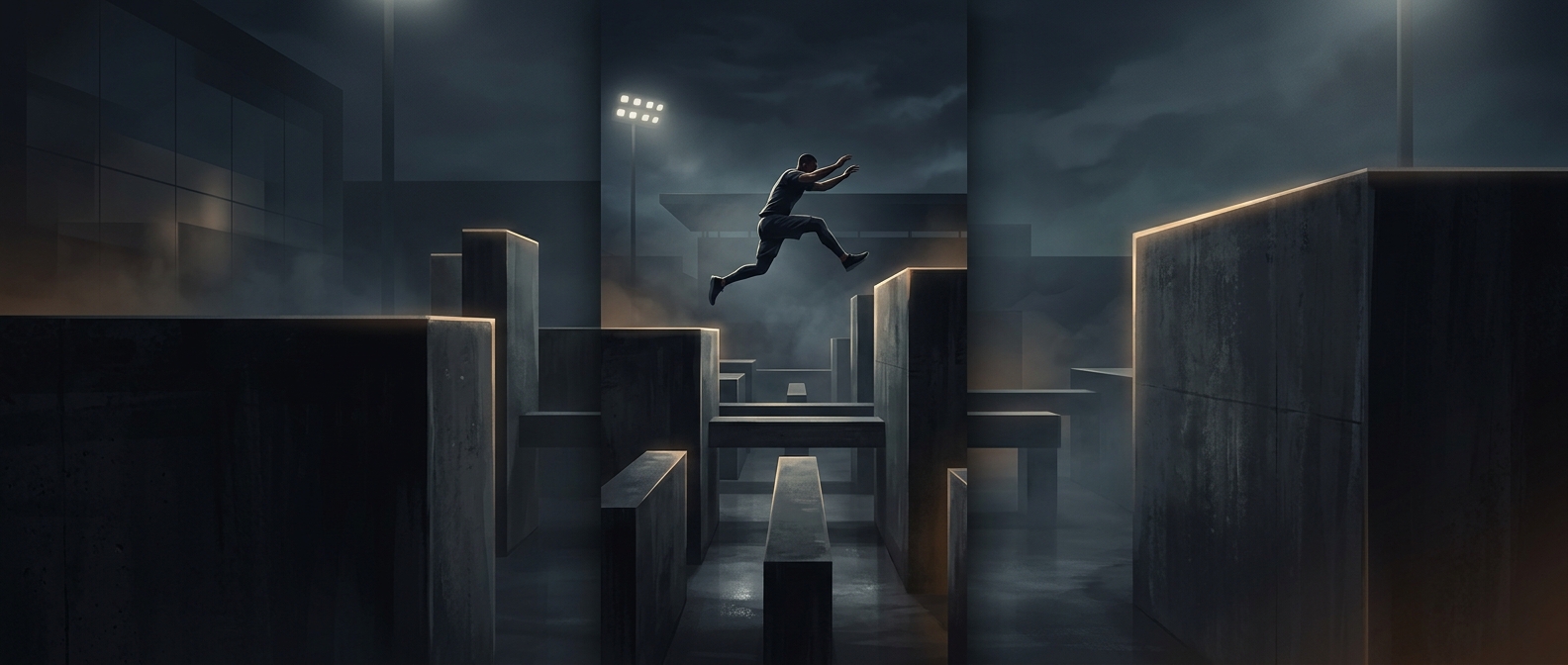 Parkour began as military training