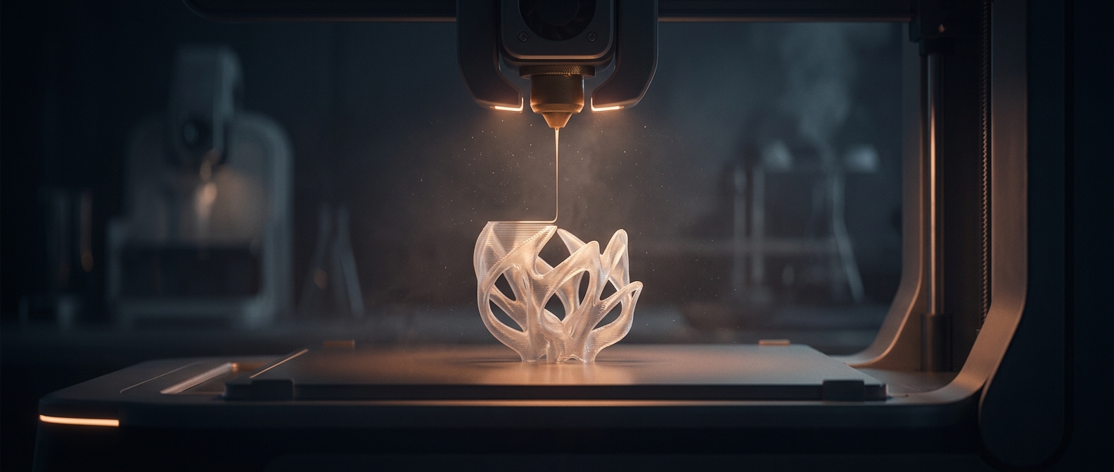 Printing plastic objects takes immense patience
