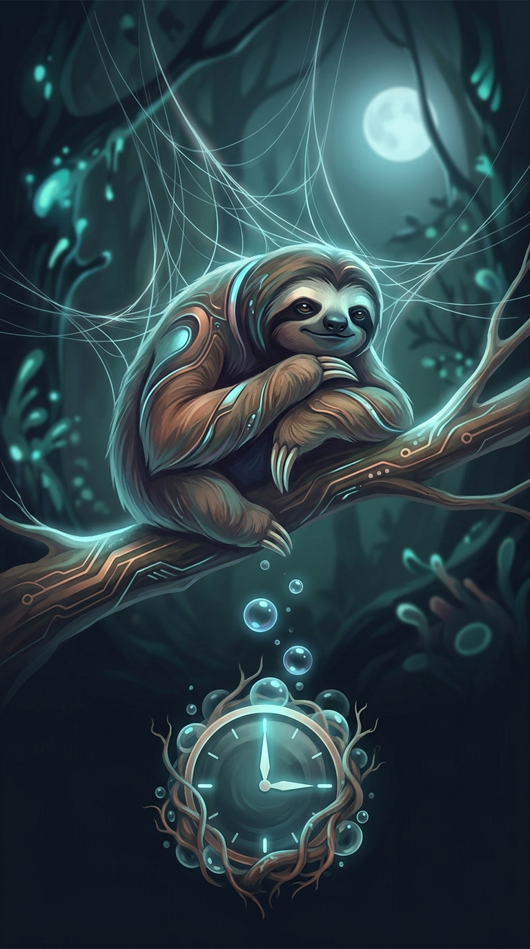 What incredibly bizarre feature allows tree sloths to hold their breath longer than most marine dolphins?