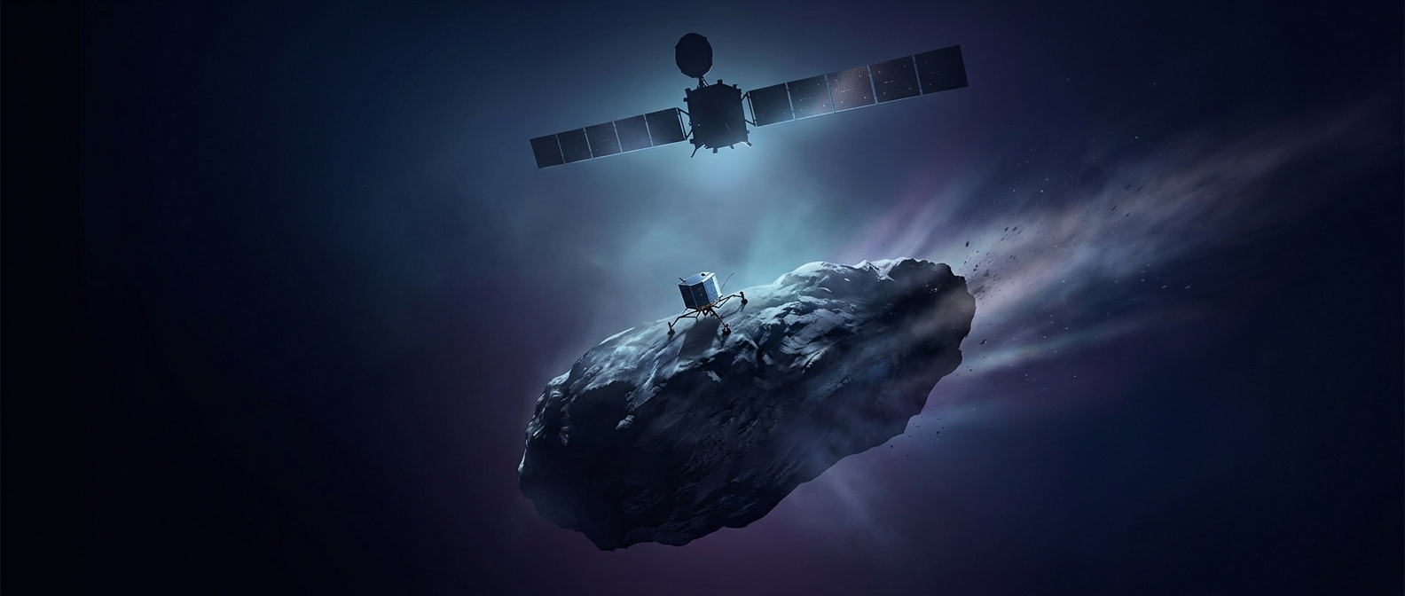 Rosetta’s probe bounced after landing on a comet