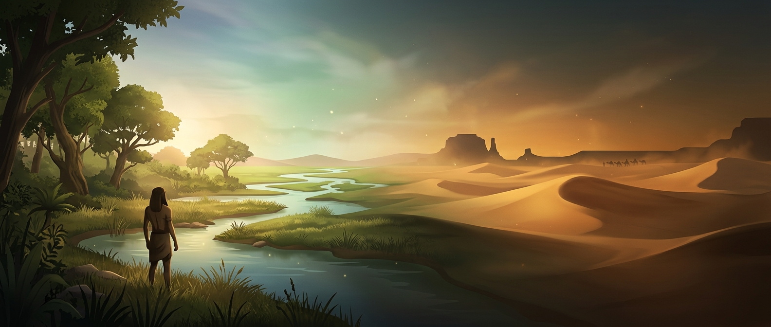 The Sahara was once green and filled with lakes