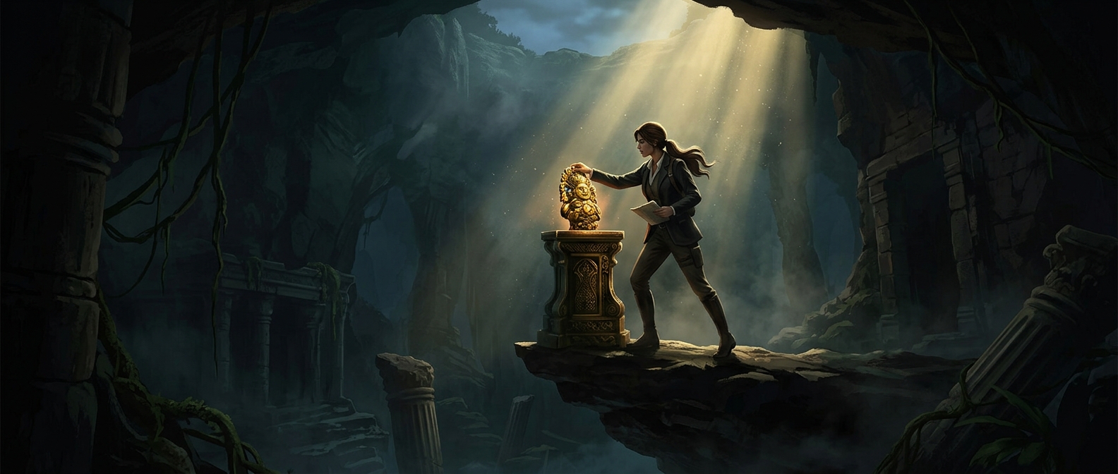 Tomb Raider features an aristocrat stealing old relics