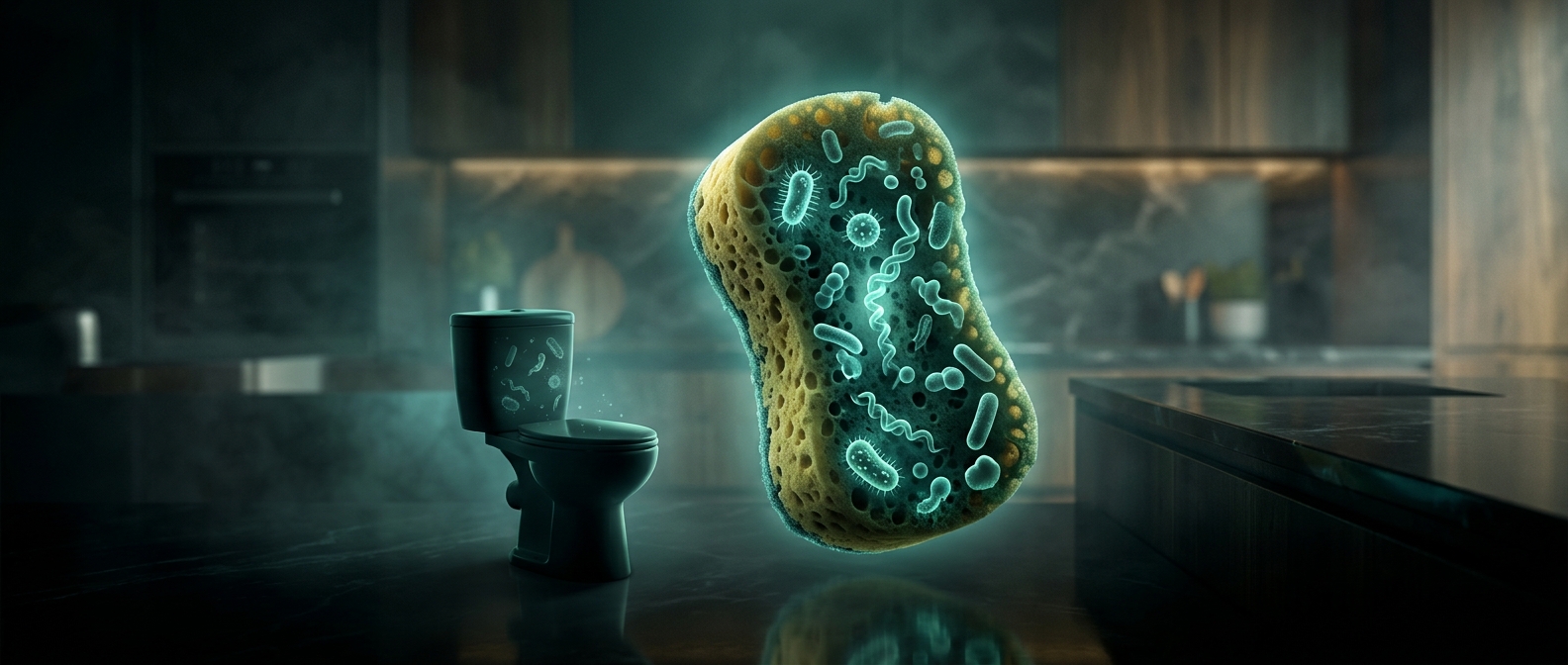 Your kitchen sponge may be dirtier than a toilet