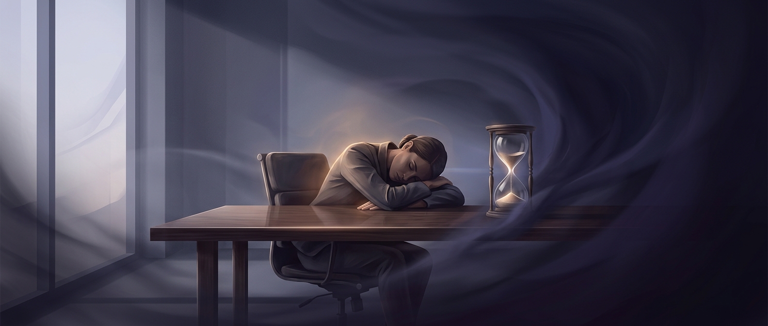 Circadian rhythms enforce an afternoon crash