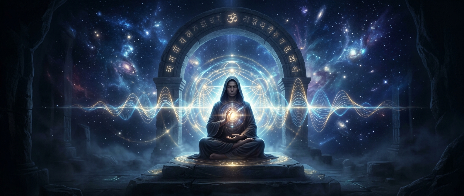Reciting om matches universal vibrations