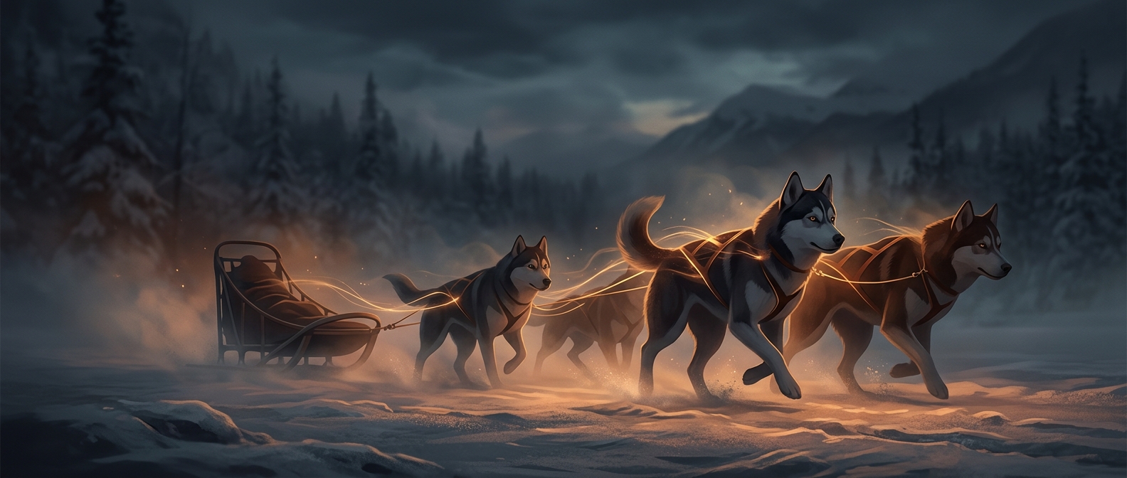 Why racing huskies can eat 10,000 calories a day