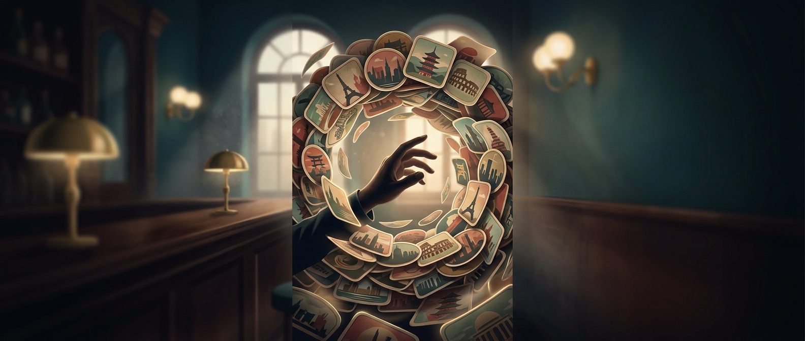 Hoarding paper coasters is a compulsive souvenir habit