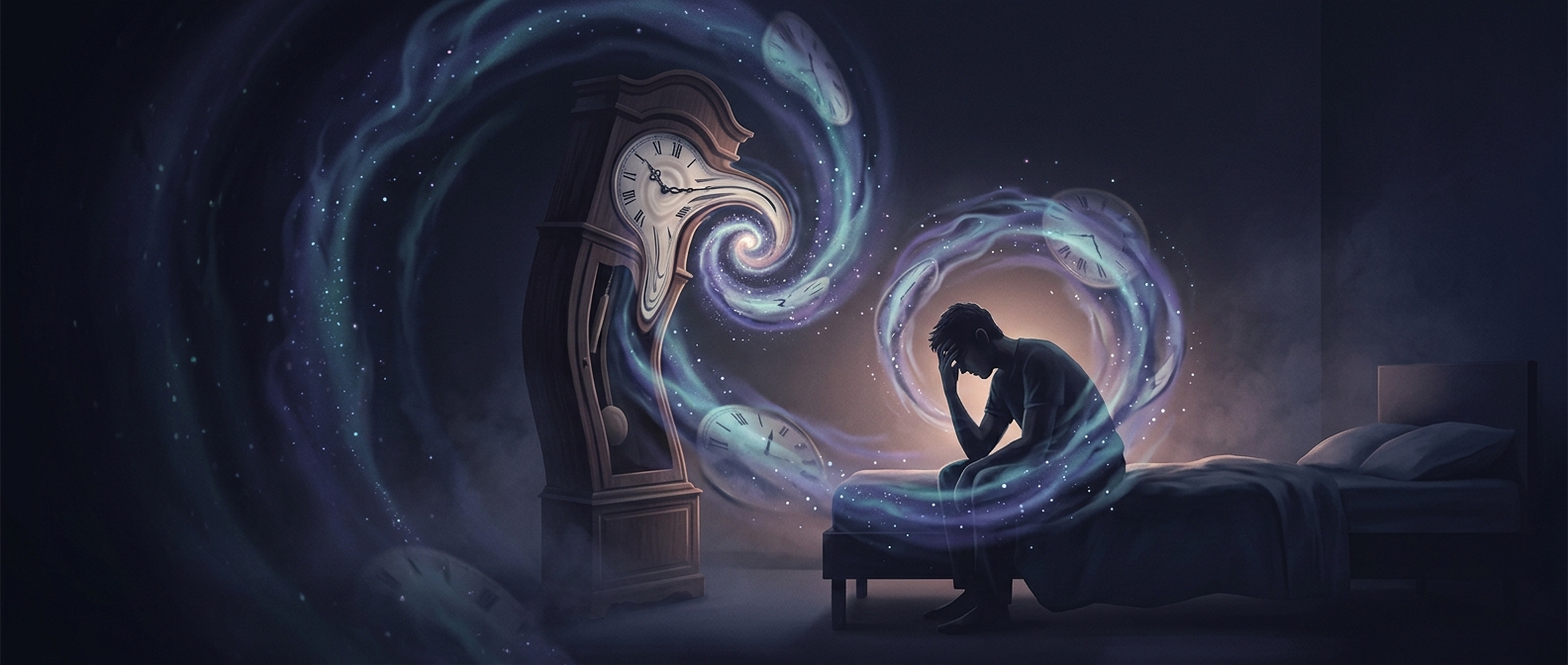 Почему бессонная ночь искажает ощущение времени