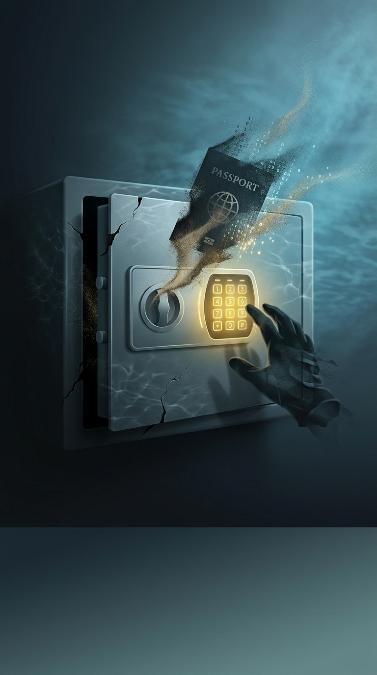 Locking your passport in an electronic hotel safe before hitting the beach is actually a terrible idea.