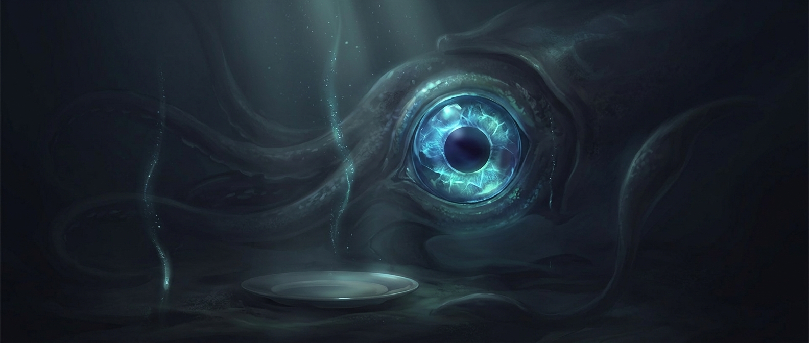 Why giant squid need eyes the size of dinner plates