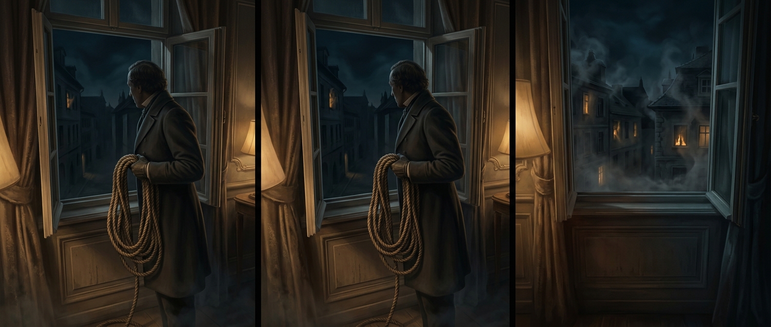 Hans Christian Andersen traveled with a fire-escape rope