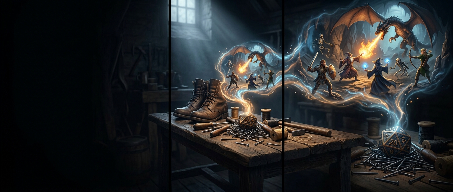 D&D напечатали на деньги от ремонта обуви