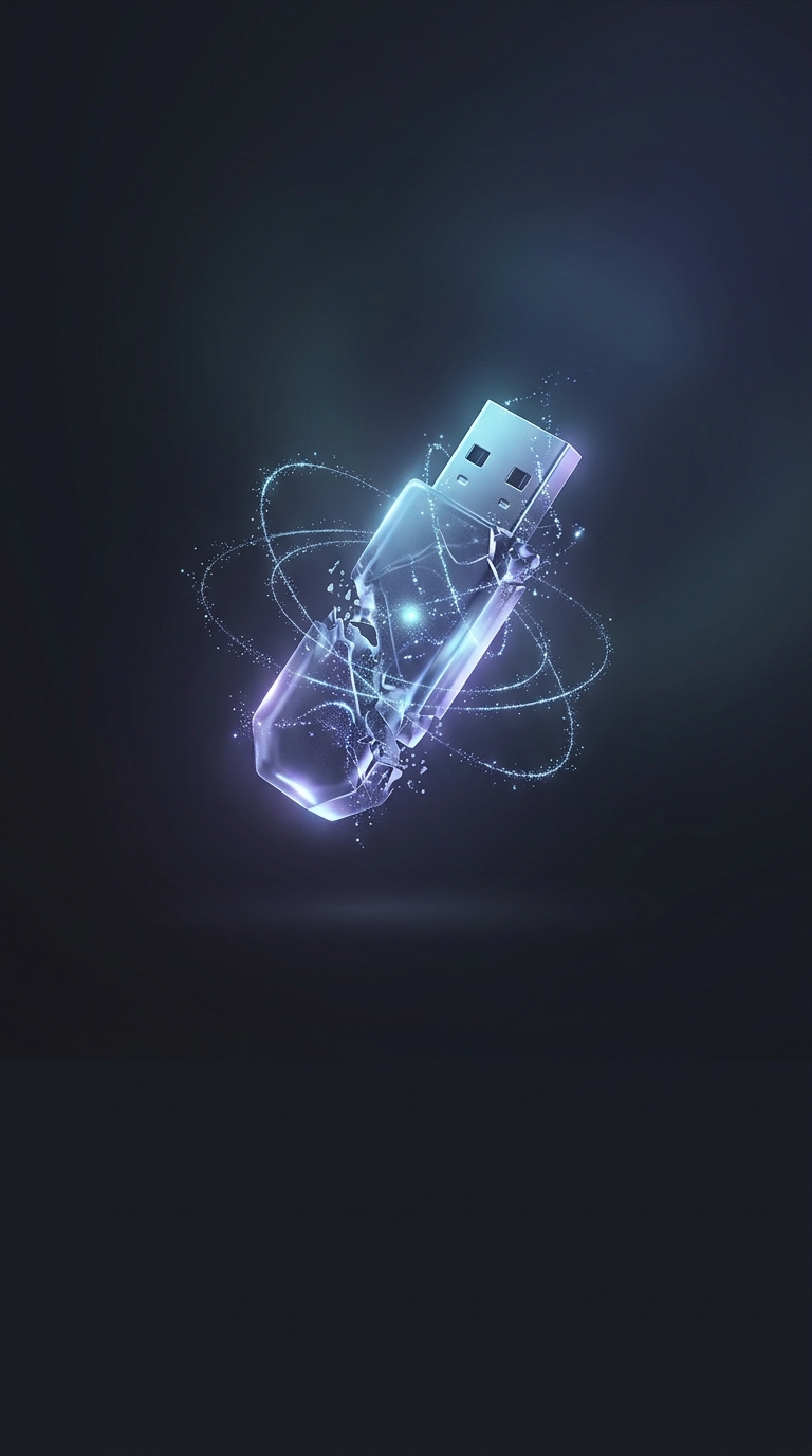 Considering they lack internal batteries, how do standard USB flash drives actually manage to permanently trap your data?