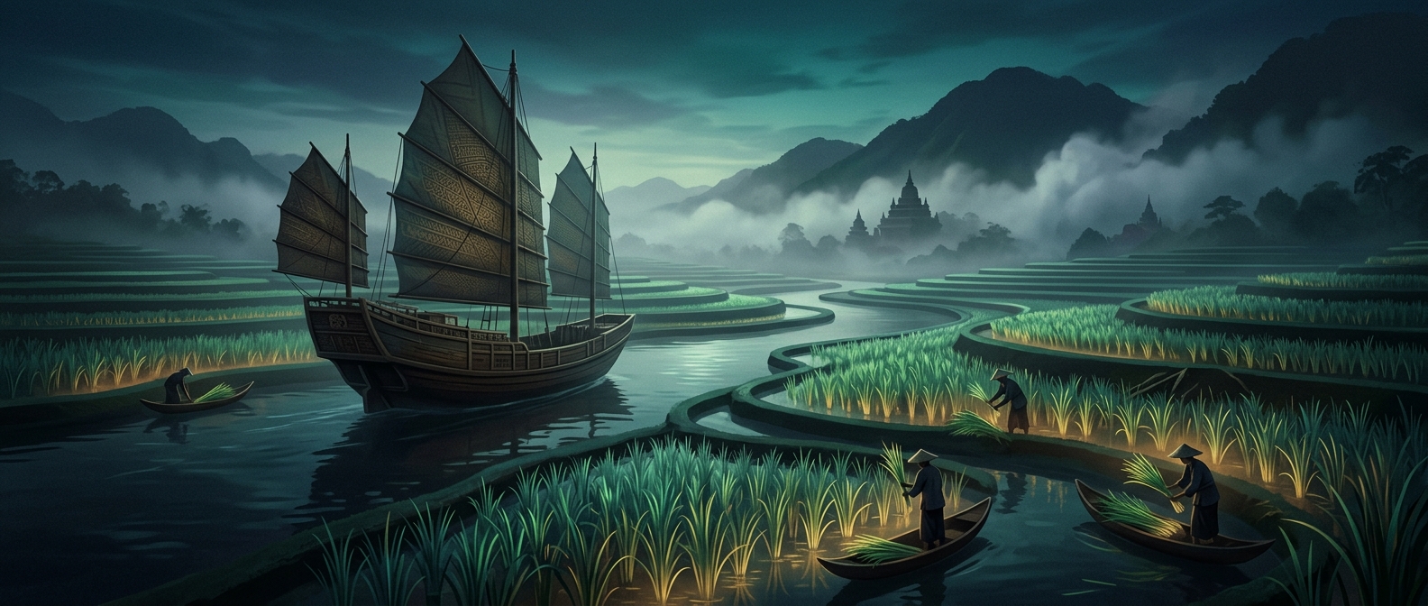 Lemongrass was heavily farmed in maritime Asia