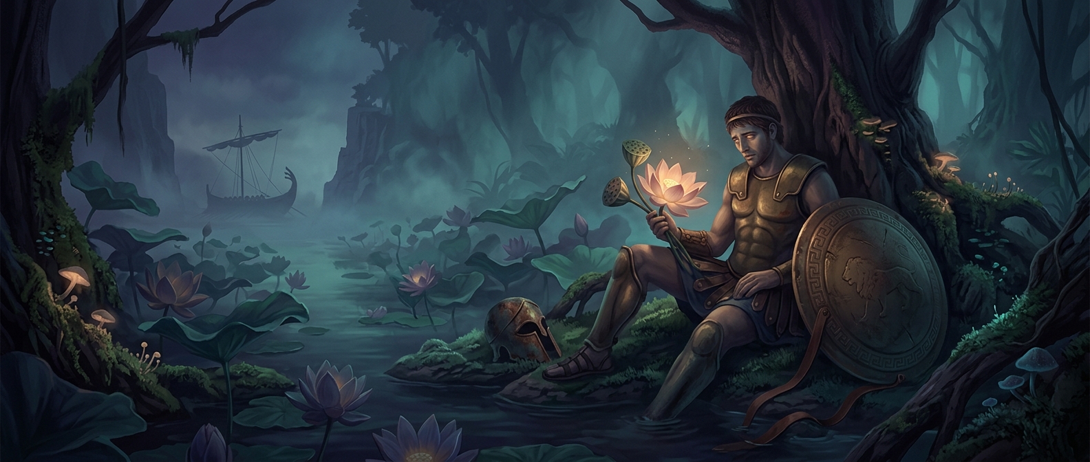 Lotus eaters forgot their homes after one snack