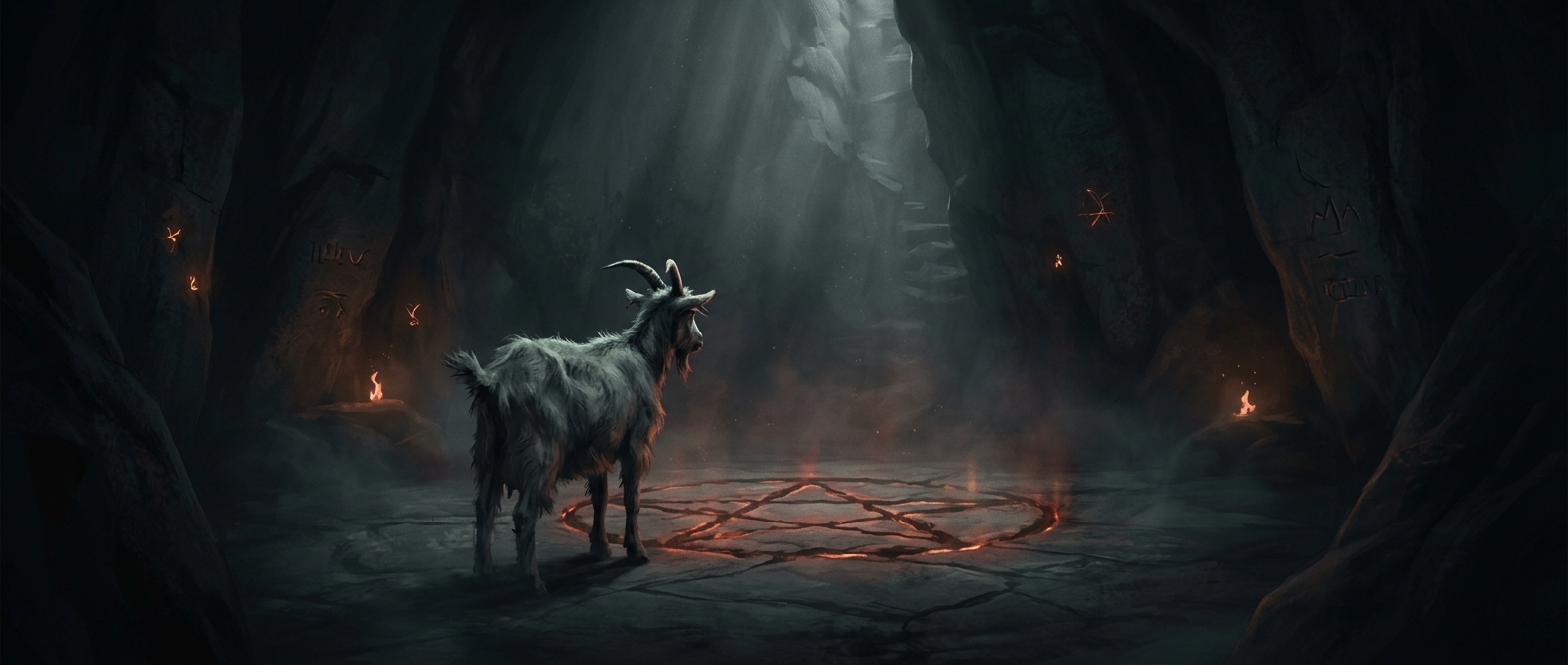 Goat Simulator hides a demonic sacrifice ritual