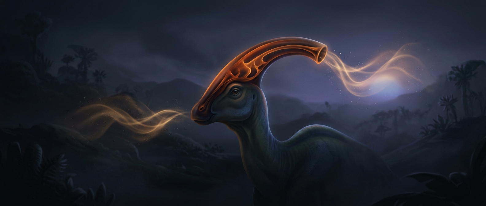 This dinosaur may have used its crest like a trombone