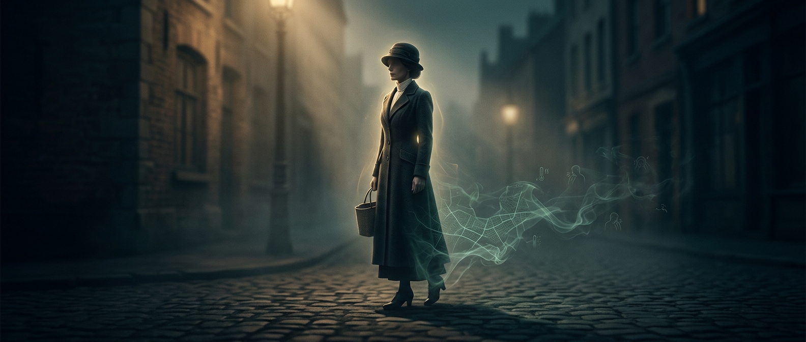 Typhoid Mary carried the disease without symptoms