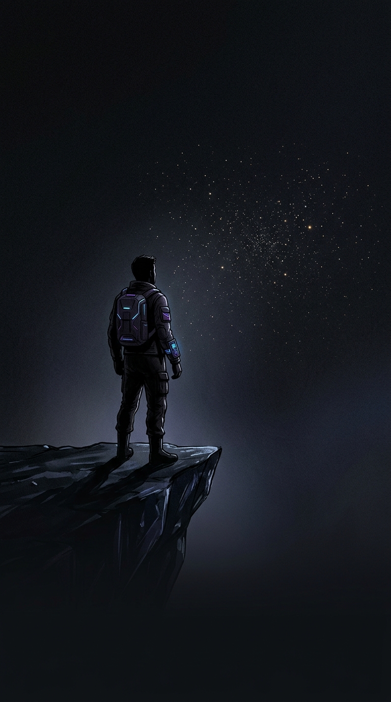 The universe has trillions of intensely bright stars. So why is the night sky mostly pitch black?