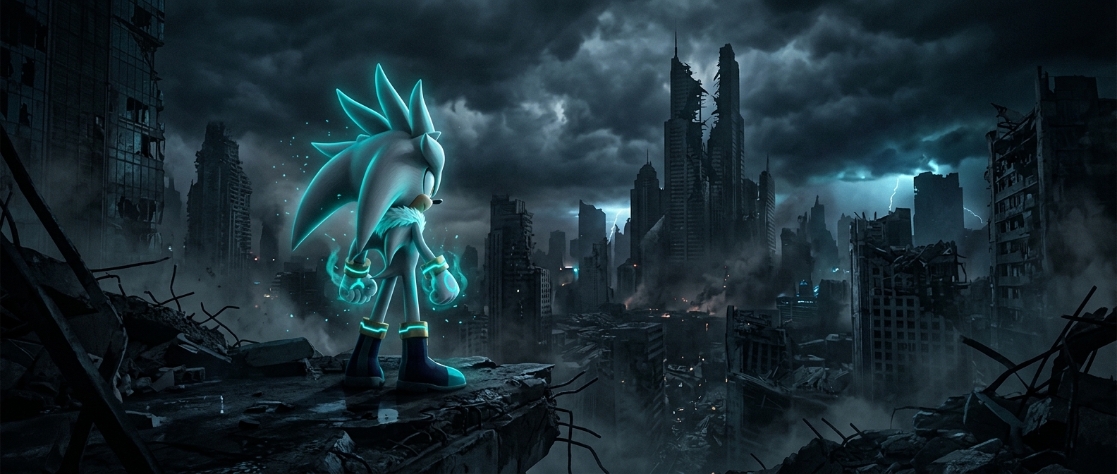 Silver the Hedgehog hails from a ruined future