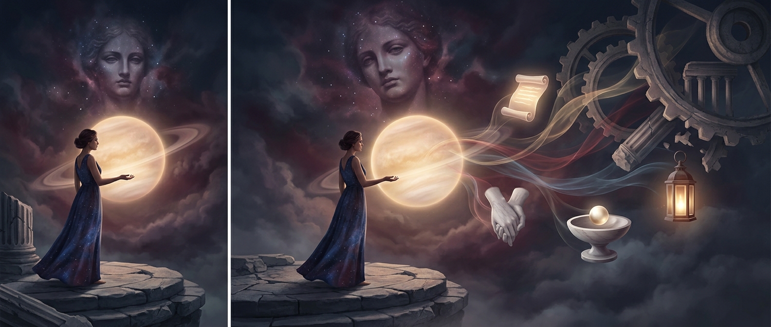 Venus placements dictate your romantic love language and are named after the notoriously petty Roman goddess